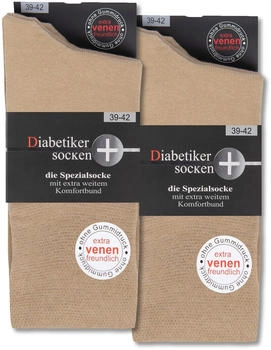 sockenkauf24 Paar Diabetiker Socken 97% baumwolle