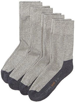 Camano Sportsocken 5942 Paar grau schwarz