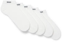 BOSS Sneakersocken "5P AS Uni CC" Packung, 5 Stk. tlg. mit BOSS Label