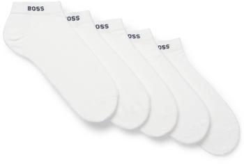 Hugo Boss F&uuml;nfer-Pack Sneakers-Socken aus Baumwoll-Mix 50493197 wei&szlig;