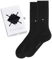 Burlington Socken "Basic Gift Box" 2 Paar, Einheitsgr&ouml;&szlig;e 36-41, unifarben,