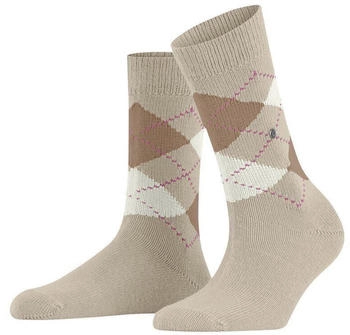 Burlington Socken WHITBY beige braun