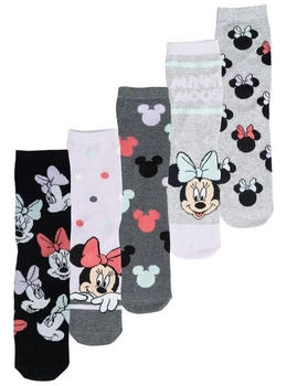United Labels Disney Minnie Mouse Sneaker Socken 5er Pack