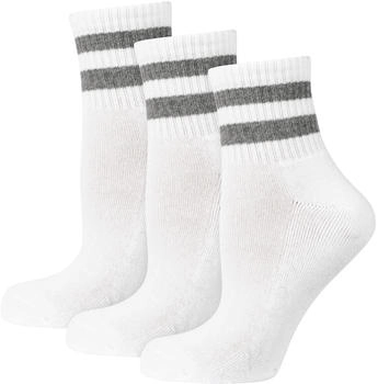 Nur Der 3er Pack Sport Kurzsocken weiß