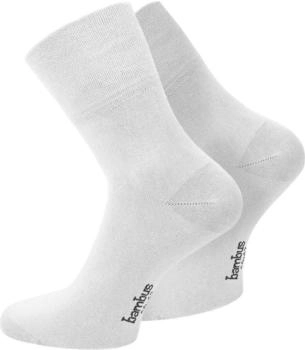 Normani x Bambus Kurzschaftsocken weiß