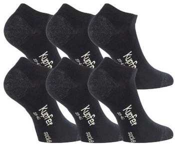 TippTexx 24 Bambus Viskose Sneakersocken Antiloch-Garantie Kupferfaser