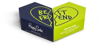 Happy Socks Freizeitsocken Best Friend Geschenk Box