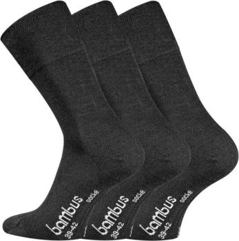 TippTexx 24 Paar Bambus Viskose Socken schwarz Antiloch-Garantie Frottee-Polstersohle