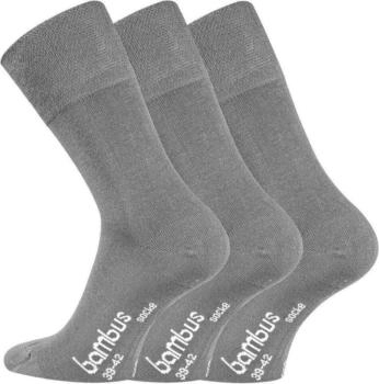 TippTexx 24 Paar Bambus Socken Anthrazit