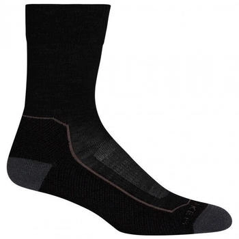 Icebreaker Anatomica Hike Light Crew schwarz monsun nerz