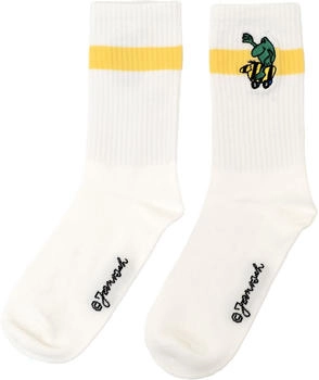 Bavarian Caps Tigerententaxi Socken weiß