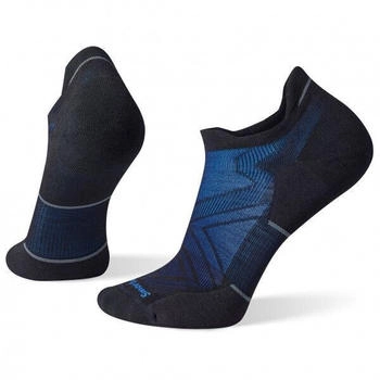 Smartwool Performance Run Targeted Cushion Low Ankle Laufsocken blau schwarz