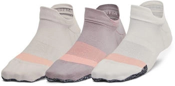 Under Armour UA Breathe NS Tab Socken Paar grau schwarz