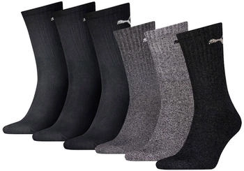 Puma Sportsocken 6er Pack einfarbi