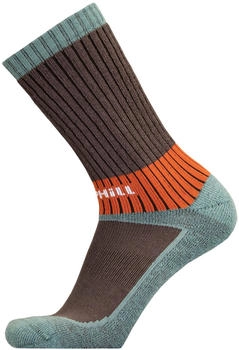UphillSport Vaaru Trekking 4L Softech M3 Wandersocken braun türkis-grün