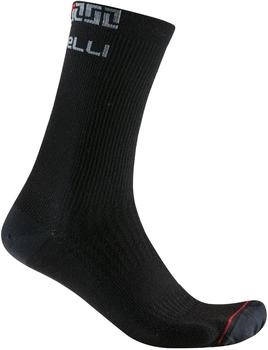 Castelli Bandito Merino Socke schwarz