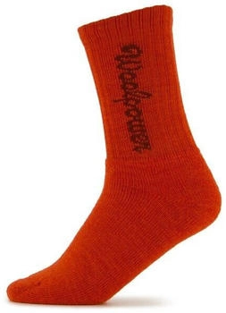 Woolpower Socks Logo Multifunktionssocken rot