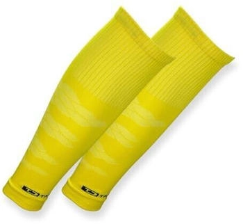 TAPEDESIGN TUBES PRO Paar Fu&szlig;ball Stutzen gelb