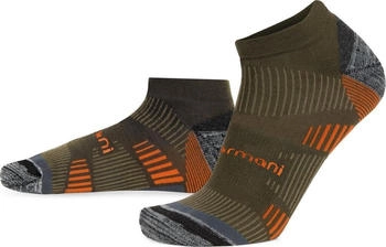 Normani Merino Trekking Sneaker-Socken Frotteesohle