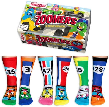 United Oddsocks Rennwagen Oddsocks Socken 6er Set