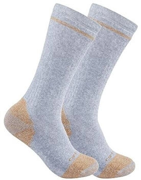 Carhartt Cotton Socks 2-Pack grau