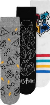 United Labels Harry Potter Hogwarts Sneaker Socken 3er-Pack