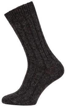 HomeOfSocks Wollsocke Hygge Alpaka anthrazitgrau Paar