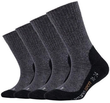 Camano 4er-Set Socken grau 37%