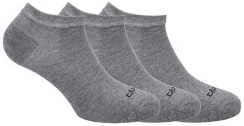 CMP Bamboo Invisibile Sock Tripack fumo mel U804