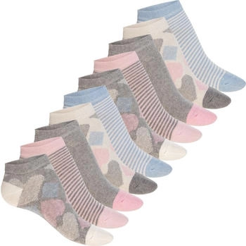 celodoro Paar Eco Sneaker Socken Damen Mädchen verschiedene Motive
