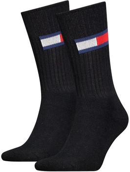 Tommy Hilfiger Flag Socken 003 schwarz
