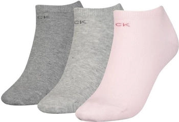 Calvin Klein Logo Sneakersocken 003 pink