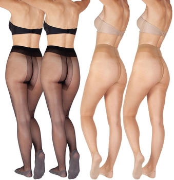 Giulia Footies Style Den 6er Pack schwarz