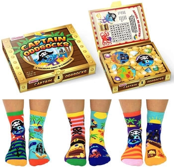 United Oddsocks Paar Socken Kinder Seeräuber