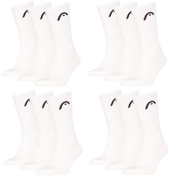 Head Crew Sportsocken 6er Pack weiß