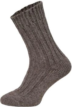 HomeOfSocks Wollsocken Alpaka Natur hellgrau braun Paar