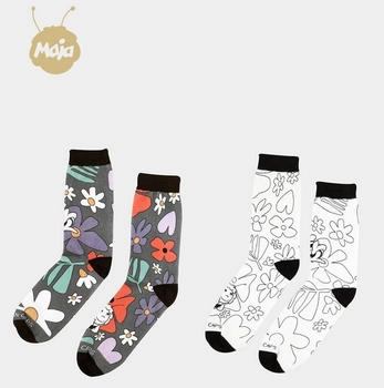 Bavarian Caps Biene Maja 2er Pack Socken mehrfarbig