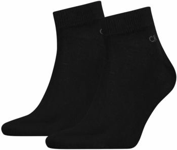 Calvin Klein Quarter Socken 001 schwarz