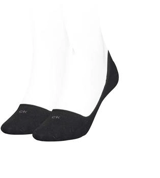 Calvin Klein Mid-Cut-Logo Füßlinge schwarz