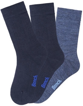 Bench Socken marine blaumeliert