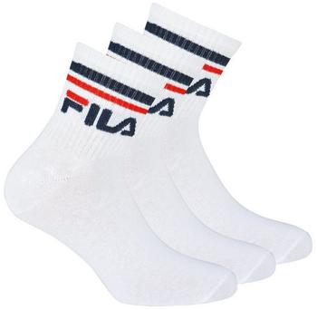 Fila Unisex Quarter Socken weiß