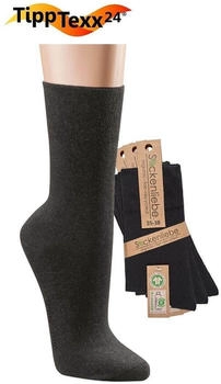 TippTexx 24 Paar Socken bio-baumwolle recycelt PET-Flaschen antiloch-garantie