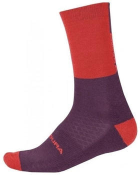 Endura BaaBaa Merino Winter Socke granatapfel