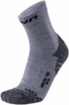 UYN Winter Pro Laufsocken grey black