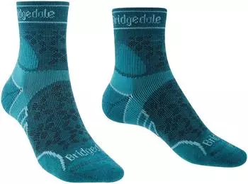 Bridgedale Lightweight T2 Merino Sport Crew Socken türkis