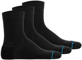Stance Quartersocken 3er Pack Icon Quarter Logo Basic
