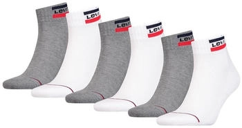 Levi's Socken 6er Pack wei&szlig; grau