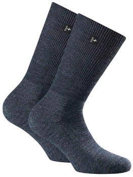 Rohner Socken 2er Pack blau