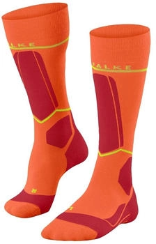 Falke SK Energizing Wool Skisocken 8036 flash orange