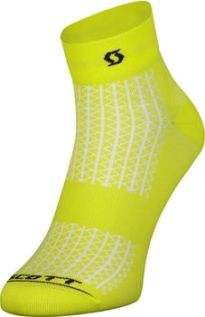 Scott Performance Quarter Socken neongelb